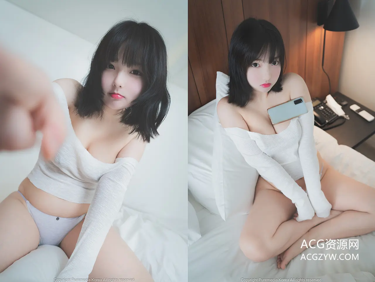 图片[1]-韩国妹子Hansom写真图集：共7套-ACG资源网