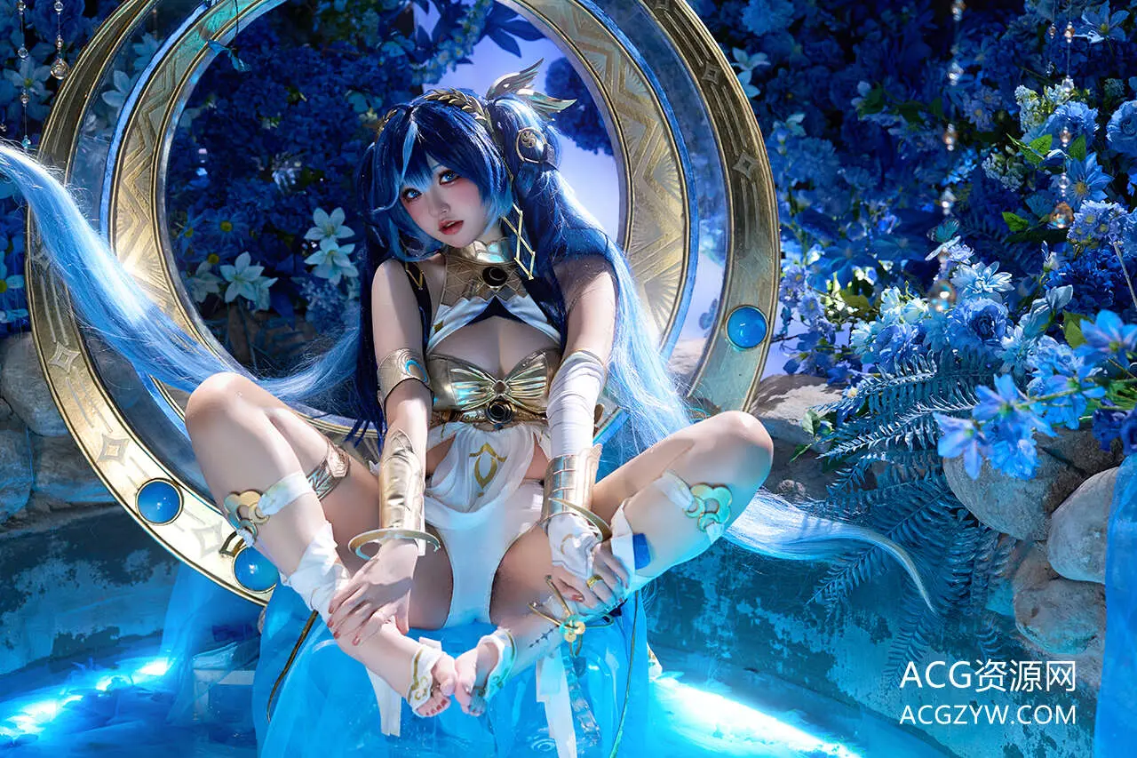 图片[1]-阿薰kaOri – 鸣潮 谕女尤诺写真图-ACG资源网