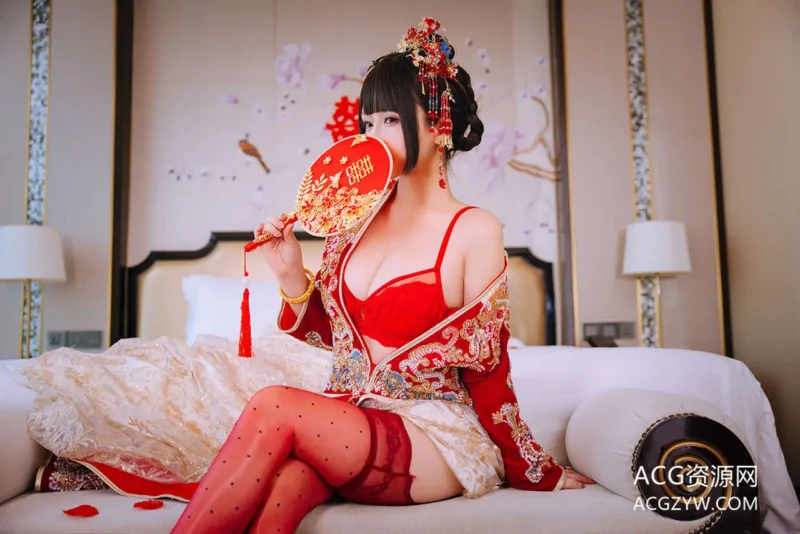 日奈娇(椎名莜) - 洞房花烛写真图-ACG资源网