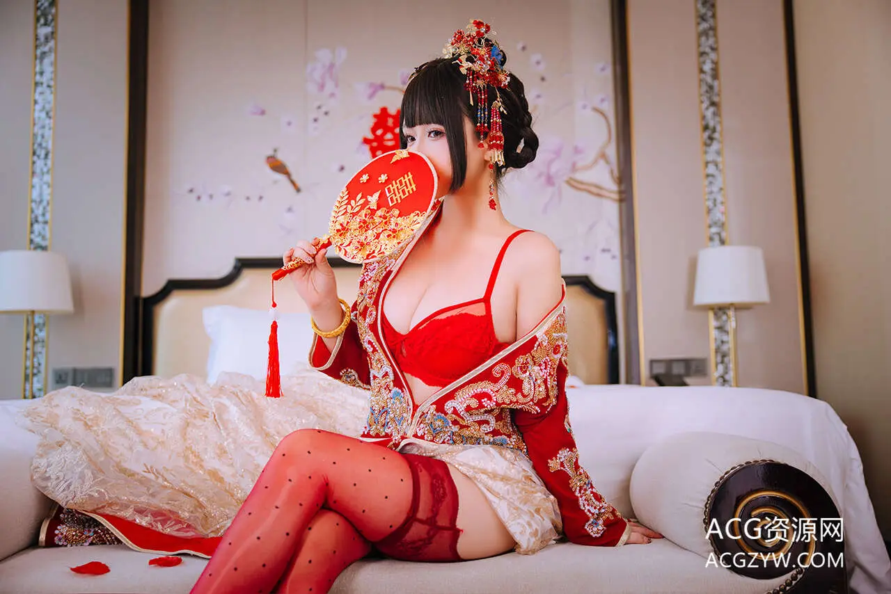 图片[1]-日奈娇(椎名莜) – 洞房花烛写真图-ACG资源网