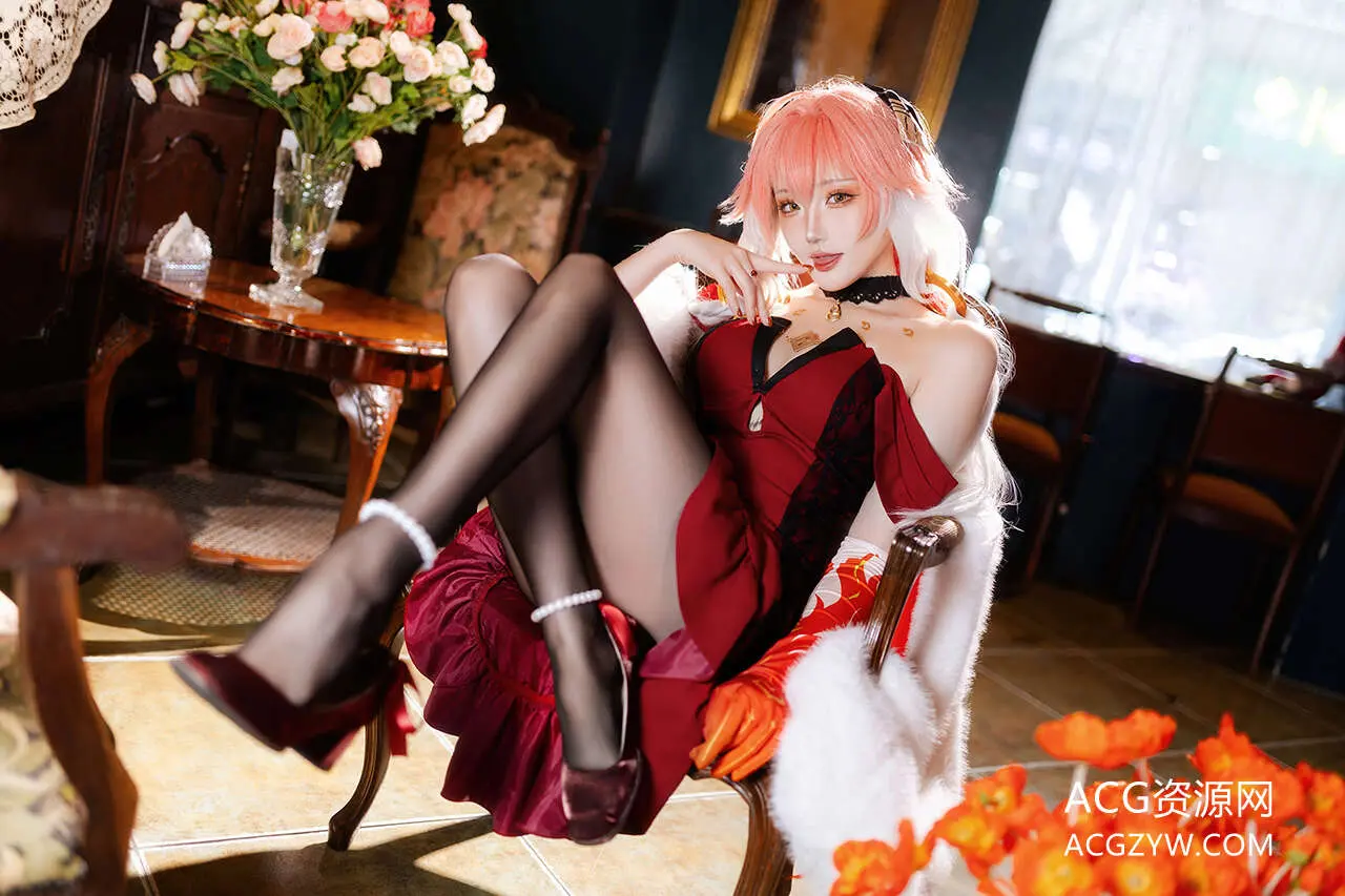 图片[1]-瓜希酱 – 鸣潮 长离必胜客写真图-ACG资源网