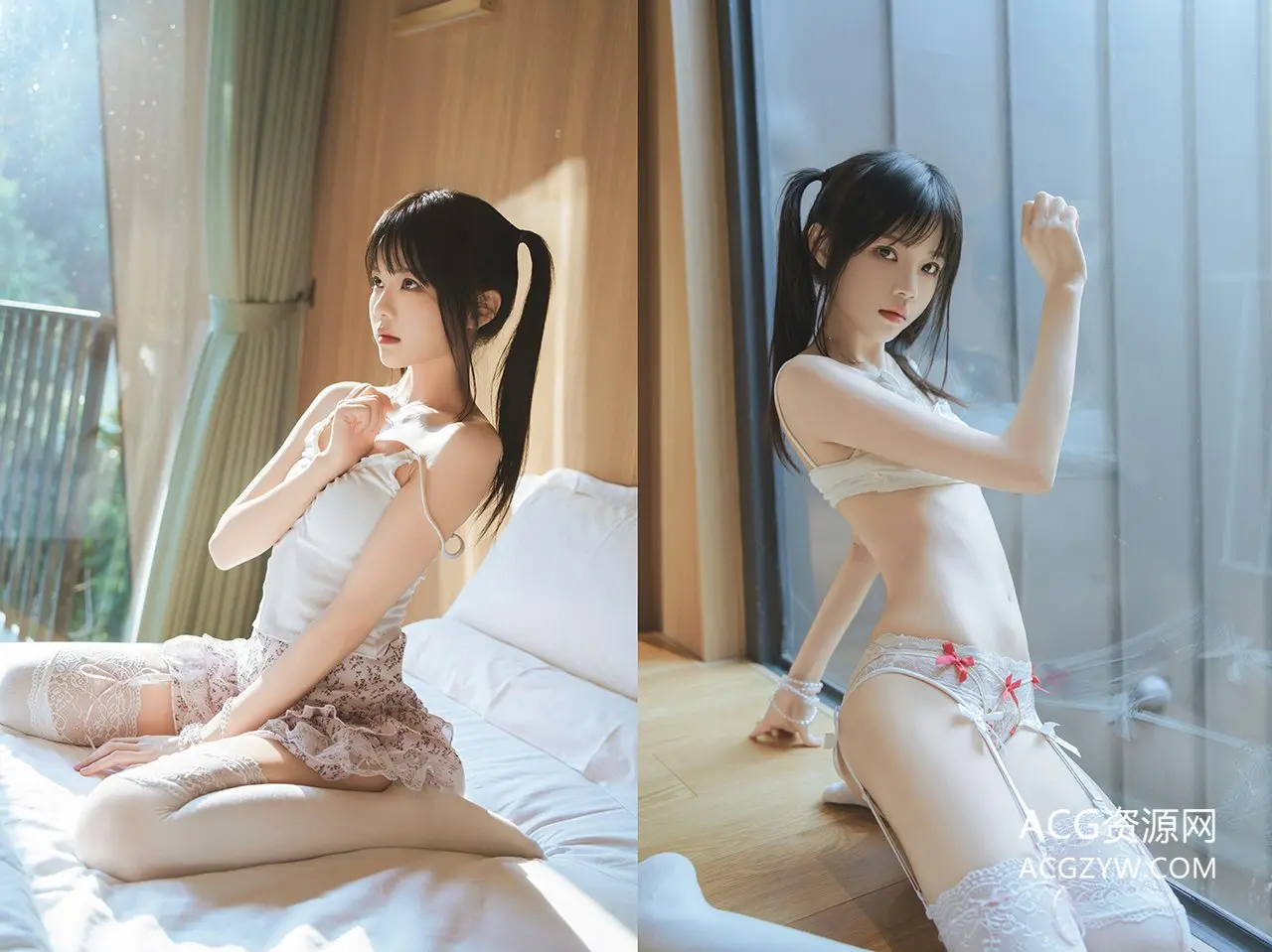 图片[4]-桜桃喵 – 春日碎花写真图+自拍-ACG资源网
