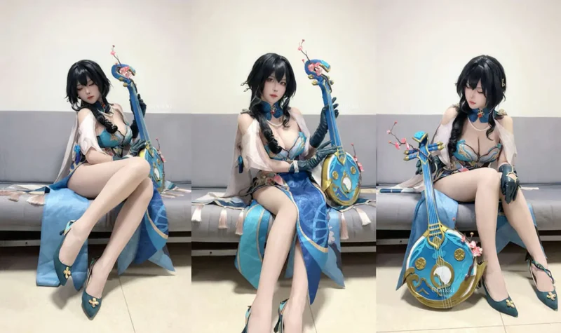 Dakki伊 崩坏星穹铁道阮梅写真图-ACG资源网