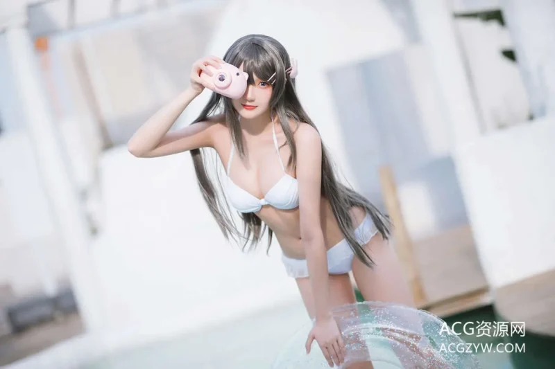 瓜希酱 樱岛麻衣泳装写真图-ACG资源网
