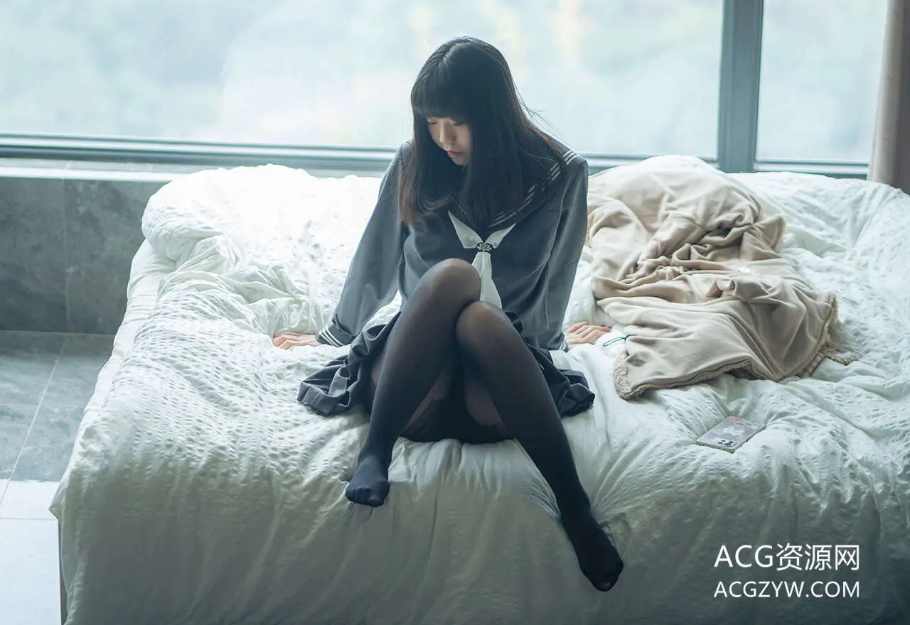 图片[1]-一只小栗奈 – 熊熊JK女友写真图-ACG资源网