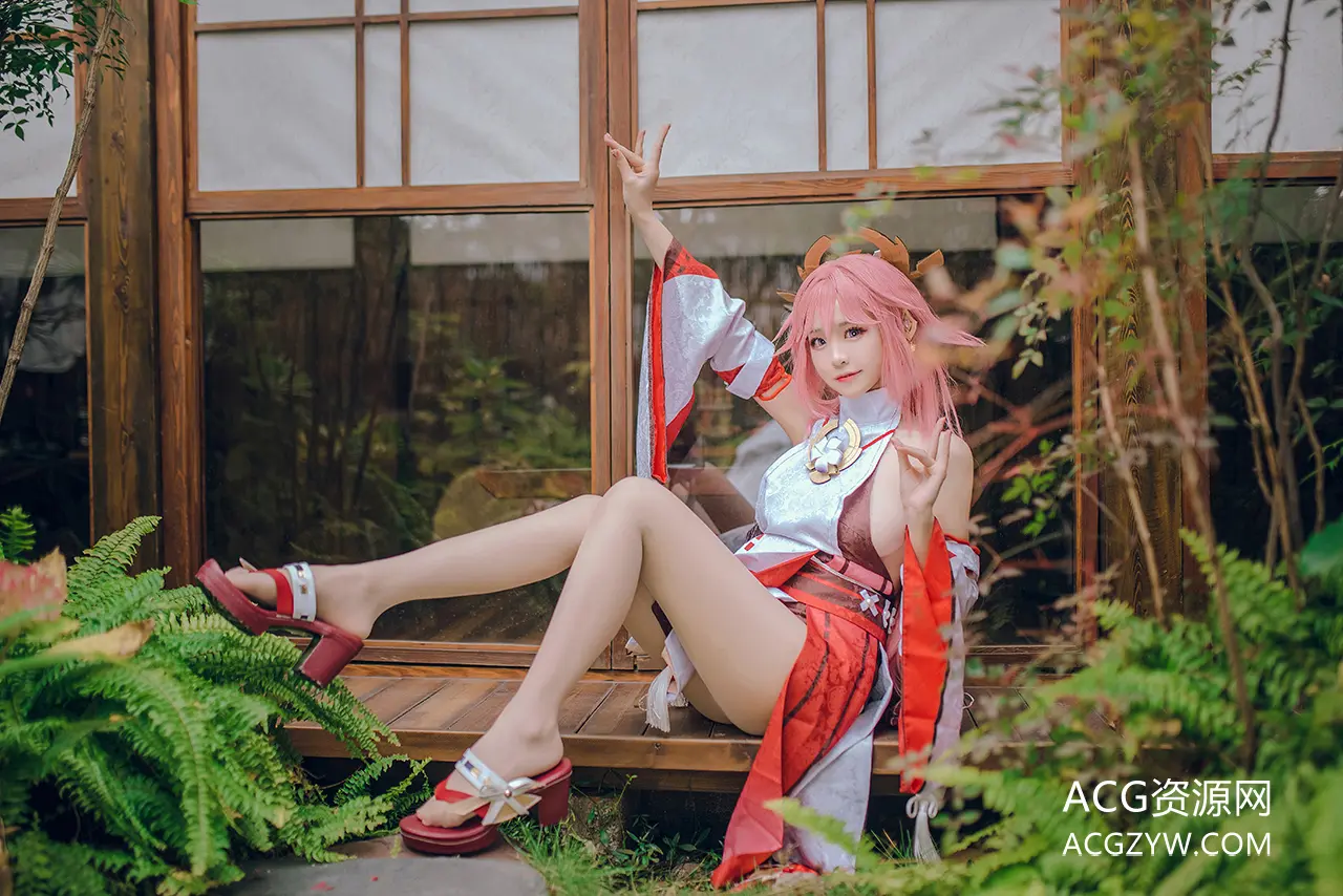 图片[1]-miko酱ww 原神 八重神子写真图-ACG资源网